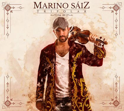 Portada del disco «Tripolar» de Marino Sáiz.