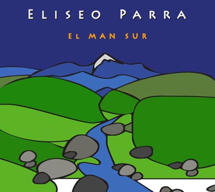 Portada del disco «El Man Sur» de Eliseo Parra.