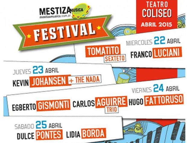 Festival Mestiza Música de Buenos Aires 2015