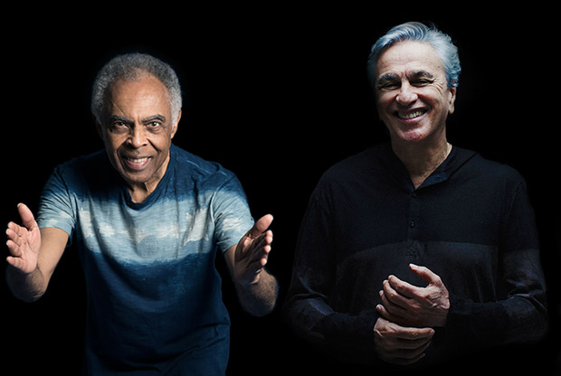 Gilberto Gil y Caetano Veloso.