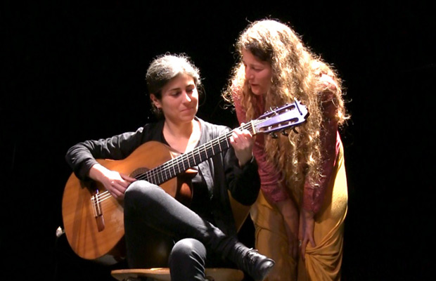 Rusó Sala y Caterinangela Fadda. © Joan Carles Martínez