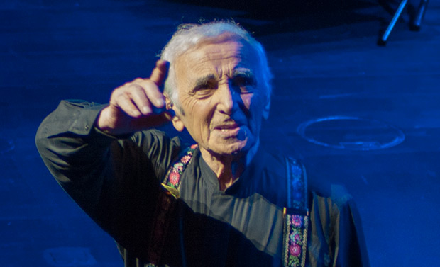 Charles Aznavour. © Xavier Pintanel