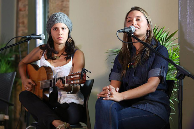 Las hermanas Ariana y Manuela Moreno de Surconciente.