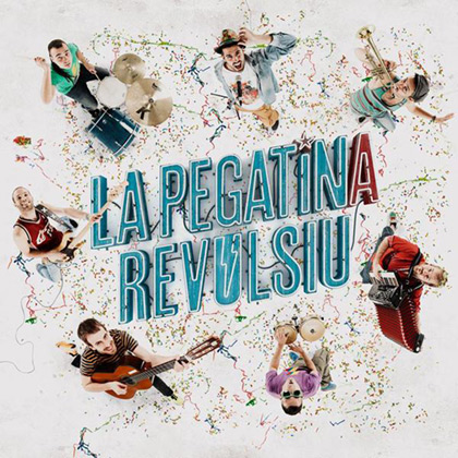 Portada del disco «Revulsiu» de La Pegatina.