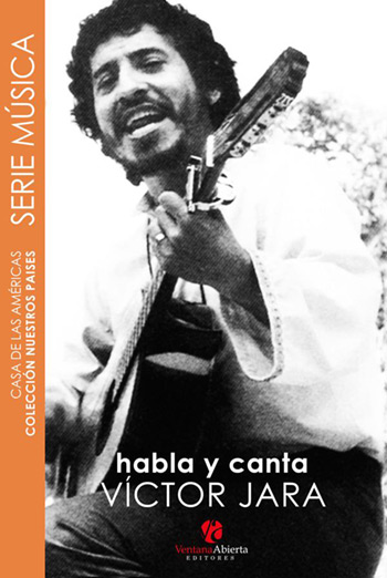 Portada del libro «Habla y canta Víctor Jara».