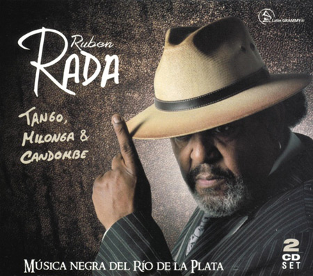 Portada del disco «Tango, milonga y candombe» de Rubén Rada.