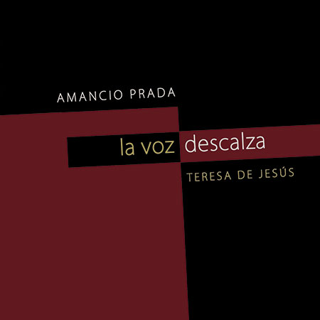 Portada del disco-libro «La voz descalza» de Amancio Prada.