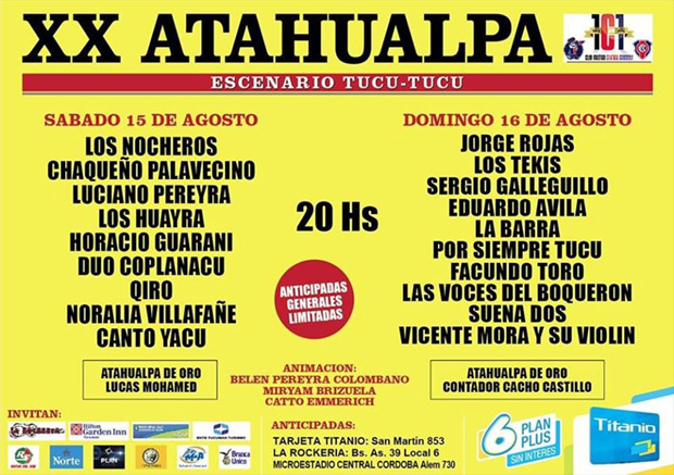 XX Festival Atahualpa 2015