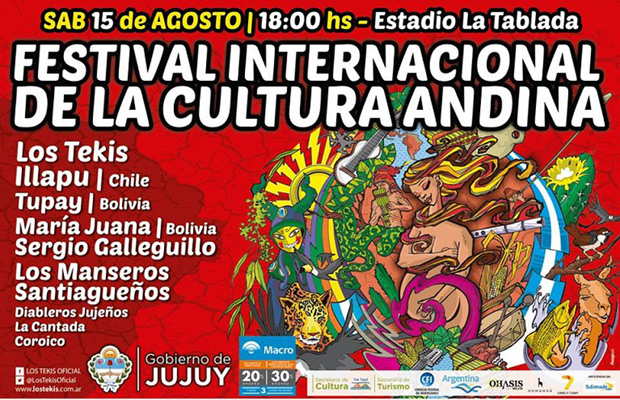 I Festival Internacional de la Cultura Andina, Jujuy 2015.