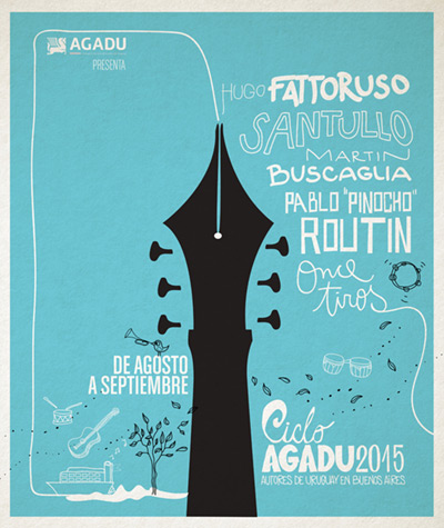 III Autores de Uruguay en Buenos Aires AGADU 2015.