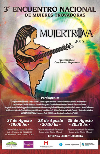 III Encuentro nacional de mujeres trovadoras MujerTrova 2015.