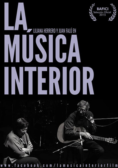 Cartel del documental «La música interior» de Fernando Arca.