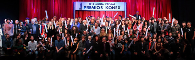 Se entregaron los Diplomas al Mérito de los Premios Konex a la música popular en Argentina.