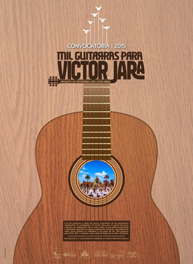 Mil guitarras para Víctor Jara 2015.