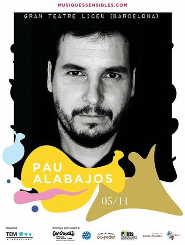 Pau Alabajos cierra su gira #paualpalau en el Liceu de Barcelona.