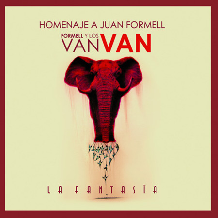 Portada del disco «La fantasía» de Los Van Van.