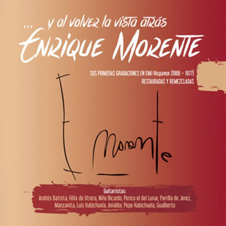 Portada del disco «...Y al volver la vista atrás» de Enrique Morente.