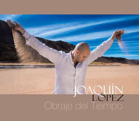 Portada del disco «Obraje del tiempo» de Joaquín López.