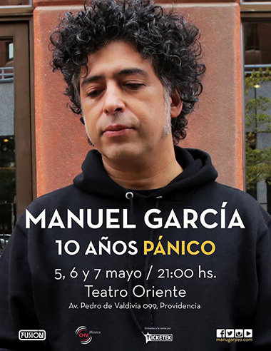 Manuel García en el Teatro Oriente de Providencia.