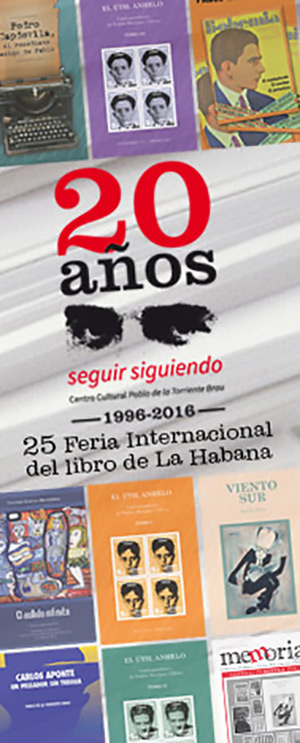 El Centro Pablo de la Torriente Brau con seis nuevos títulos y mucha trova en Feria del Libro.