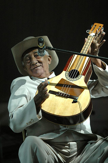 Anselmo López, el «rey de la bandola». © Prensa MPPC