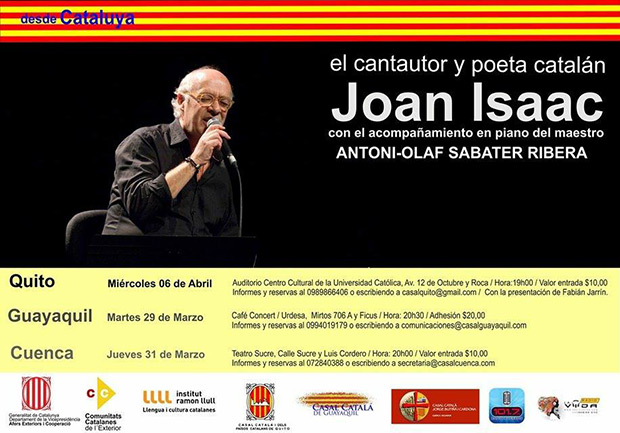 Joan Isaac regresa al Ecuador.