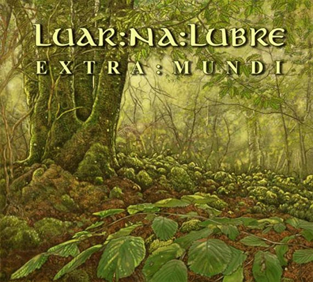 Portada del disco «Extra Mundi» de Luar Na Lubre.