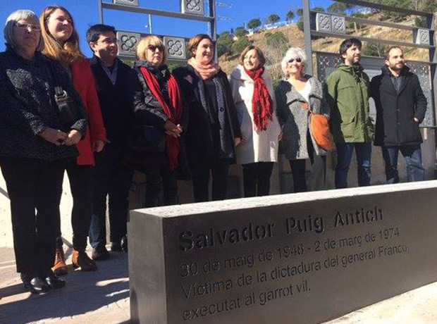 Barcelona rinde homenaje a Salvador Puig Antich.