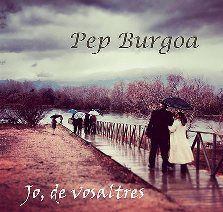 Portada del disco «Jo, de vosaltres» de Pep Burgoa.