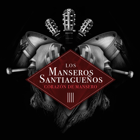 Portada del disco «Corazón de Mansero» de Los Manseros Santiagueños.