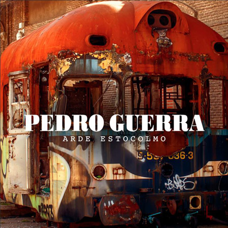 Portada del disco «Arde Estocolmo» de Pedro Guerra.