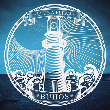 Portada del disco «Lluna plena» de Buhos.