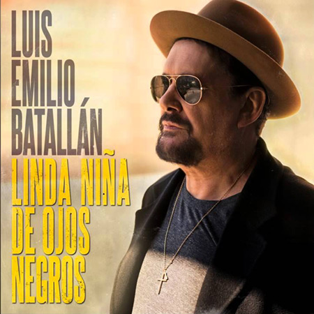 Portada del single «Linda niña de ojos negros» de Luis Emilio Batallán.