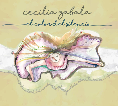 Portada del disco «El color del silencio» de Cecilia Zabala.