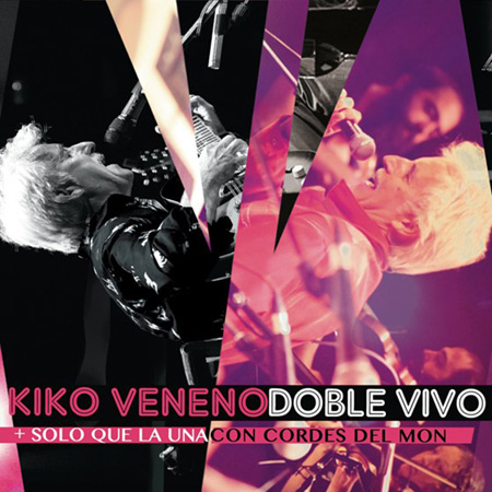 Portada del disco «Doble vivo» de Kiko Veneno.