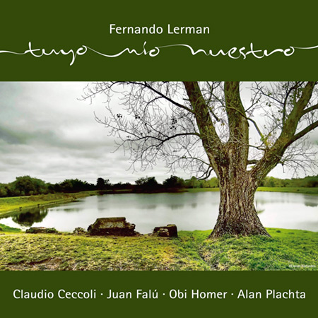 Portada del disco «Tuyo, mío, nuestro» de Fernando Lerman.