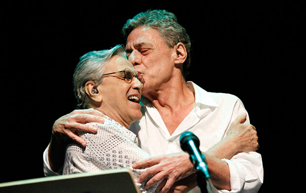 Caetano Veloso y Chico Buarque.