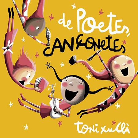 Portada del disco «De poetes, cançonetes» de Toni Xuclà.