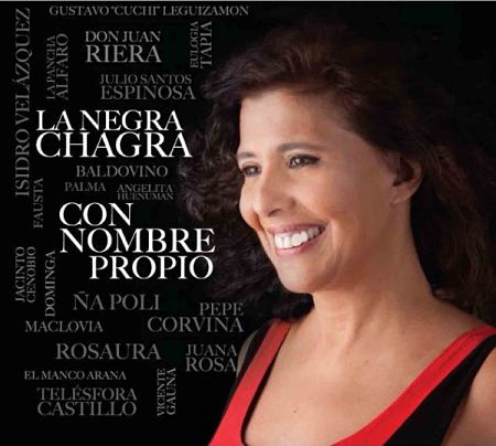 Portada del disco «Con nombre propio» de La Negra Chagra.