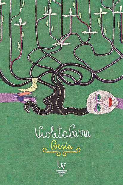 Portada del libro «Poesía» de Violeta Parra.