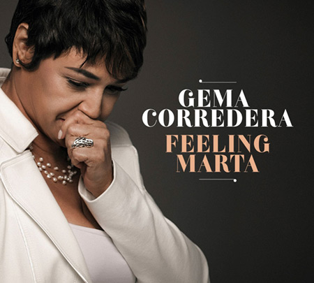 Portada del disco «Feeling Marta» de Gema Corredera.