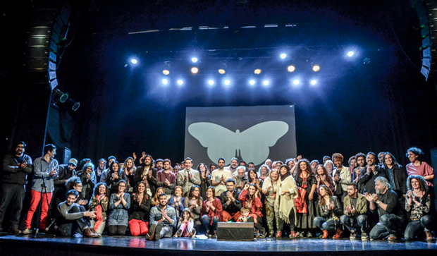 Lanzamiento de Emepeá en el ND/Teatro de Buenos Aires. © Kaloian Santos Cabrera