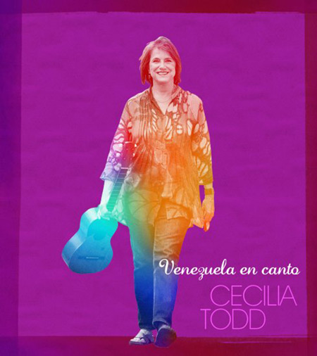 Portada del disco «Venezuela en canto» de Cecilia Todd.