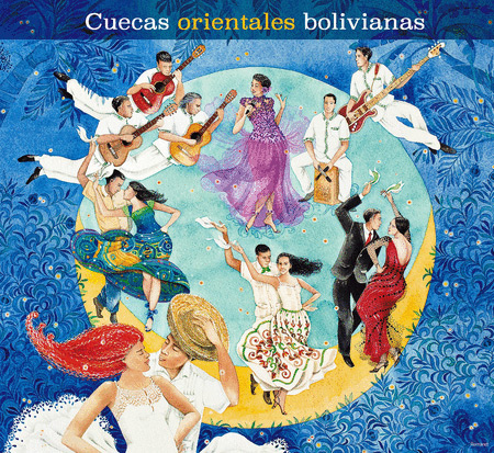Portada del disco «Cuecas Orientales Bolivianas».