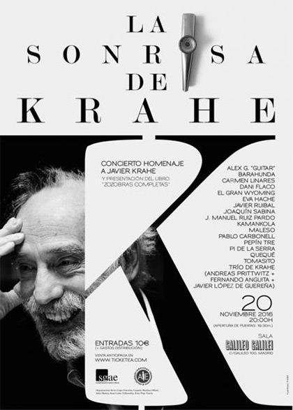 Concierto «La sonrisa de Javier Krahe».