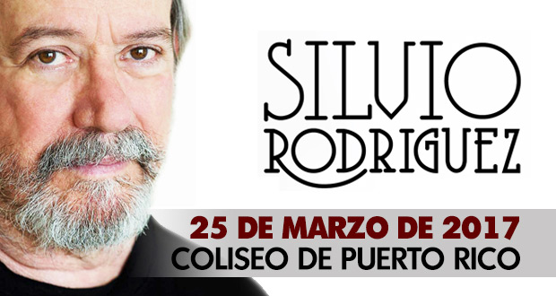 Silvio Rodríguez en el Coliseo José Miguel Agrelot de San Juan de Puerto Rico.