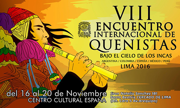 VIII Encuentro Internacional de Quenistas Lima 2016.