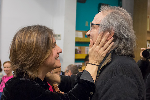  Sílvia Comes y Joan Manuel Serrat. © Xavier Pintanel