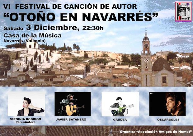 VI Edición del festival Otoño en Navarrés.