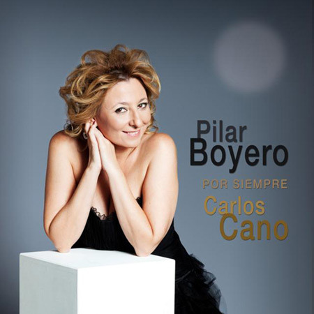 Portada del disco «Por siempre Carlos Cano» de Pilar Boyero.